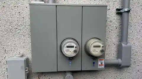 Side-by-side dual electrical meters for home with secondary suite